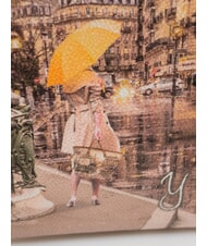 YNOT YESBAG Clutch Geantă de m&acirc;nă cu curea de umăr Metroul din Paris - Genți femei - 3