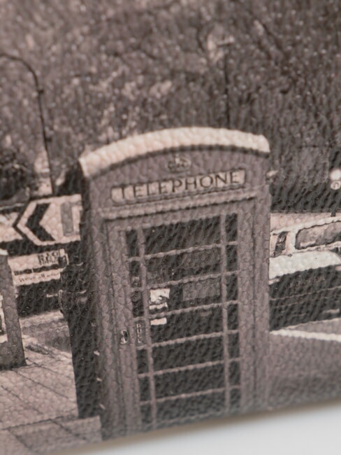 ELEGANCE  Geantă tip clutch plată cu manșetă Londra - Genți femei