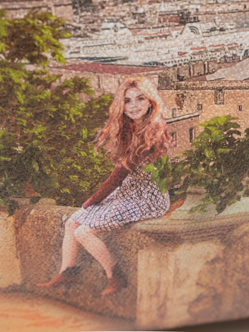 YESBAG Geantă de umăr lămâi - Genți femei