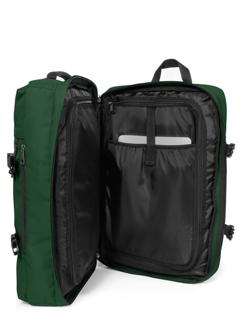 TRAVELPACK  Rucsac de voiaj, suport pc 17". verde cu peri - Rucsacuri pentru școală și timp liber