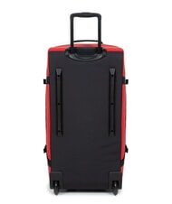 EASTPAK DUFFEL PACK WHEEL L Trolley mare pentru geantă de voiaj hidrofugă prelată roșie - Trolere semirigide - 3