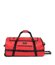 EASTPAK DUFFEL PACK WHEEL M Trolley geantă de voiaj medie, hidrofugă prelată roșie - Trolere semirigide - 2