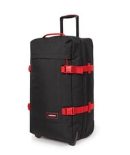 EASTPAK TRANVERZ M Troller mediu stacojiu contrastant - Trolere semirigide - 3