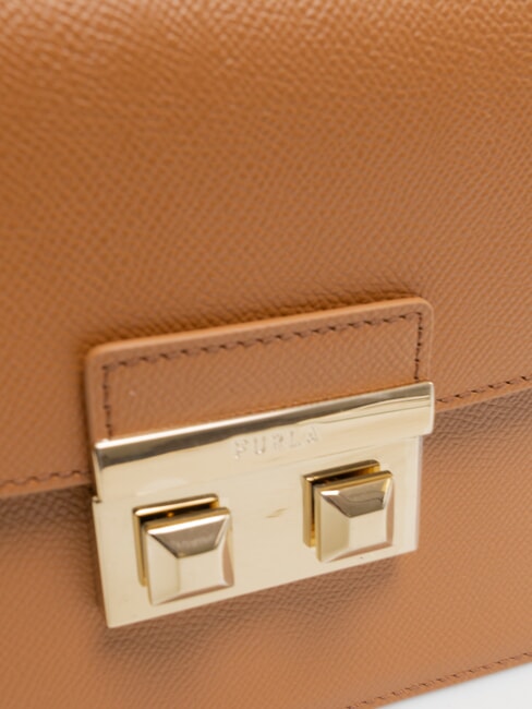 BELLA Geanta mica din piele St Andromeda coniac - Genți femei