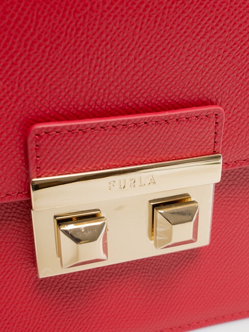 BELLA Geanta mica din piele St Andromeda roșu venețian - Genți femei