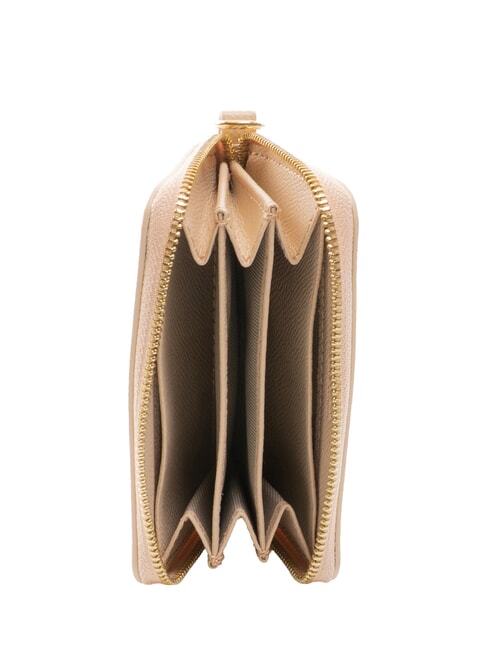 GARDENIA Portofel din piele mic cu fermoar balerină - Portofele femei