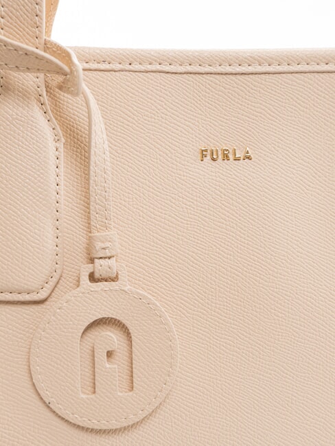 CLASSIC Geanta shopper din piele cu imprimeu Andromeda balerină - Genți femei