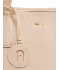 FURLA CLASSIC Geanta shopper din piele cu imprimeu Andromeda balerină - Genți femei - 3
