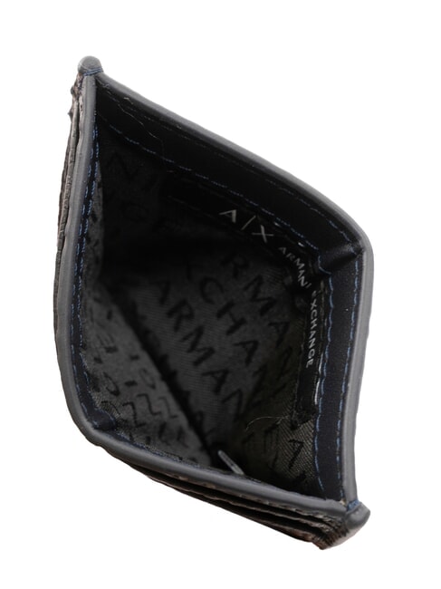 A|X Business Suport card din piele marina adâncă - Portofele bărbați