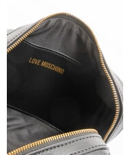 LOVE MOSCHINO EMBOSSED Poșetă de mână negru - Genți femei - 5
