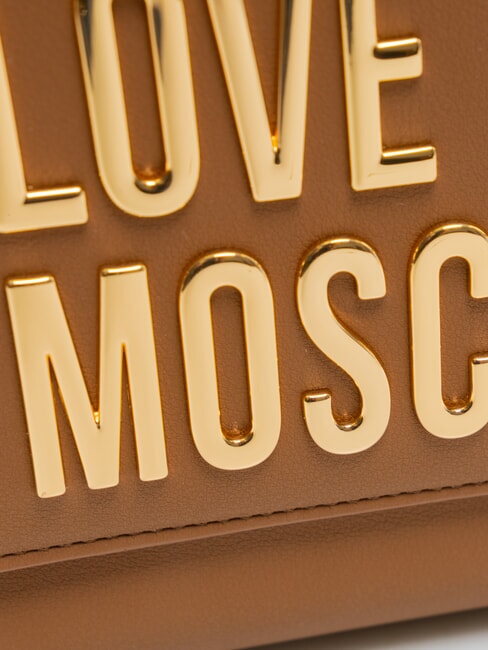 BOLD LOVE Geantă mini cu curea de umăr cămilă - Genți femei