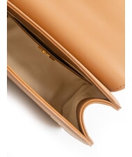 LOVE MOSCHINO BOLD LOVE Geantă mini cu curea de umăr cămilă - Genți femei - 5