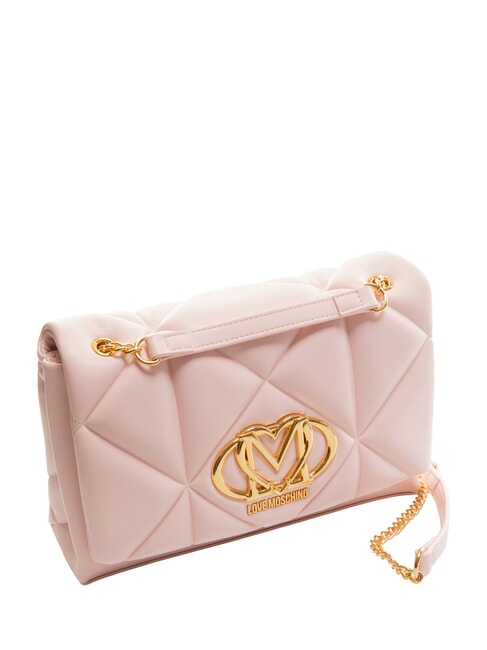 GEOMETRIC Geanta convertibila cu clapa pudra de fata - Genți femei