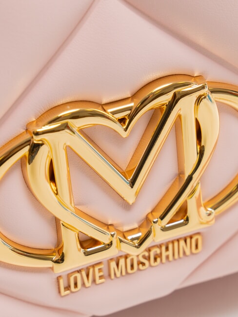 GEOMETRIC Geanta convertibila cu clapa pudra de fata - Genți femei