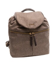 BORBONESE FLEXOS ZIP Rucsac natural op/maro &icirc;nchis - Genți femei - 4