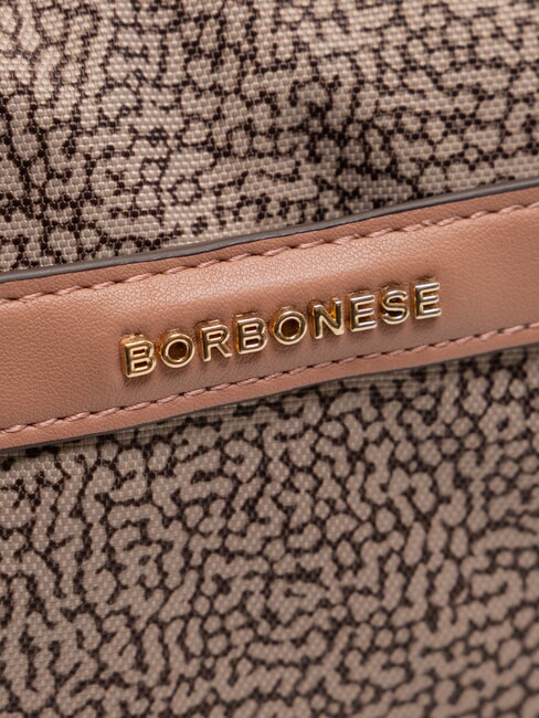 DOWNTOWN Large Geantă de umăr pudră/op naturală - Genți femei