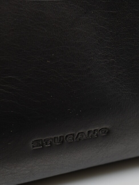 FINA Geantă de umăr negru - Genți de umăr bărbați