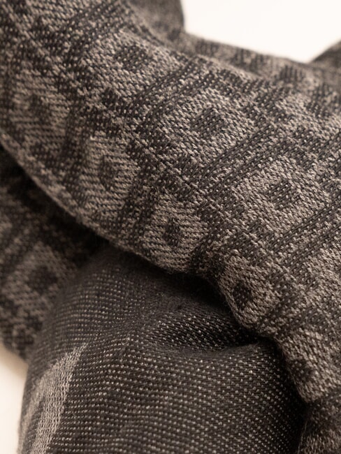 JACQUARD Eşarfă negru - Eșarfe