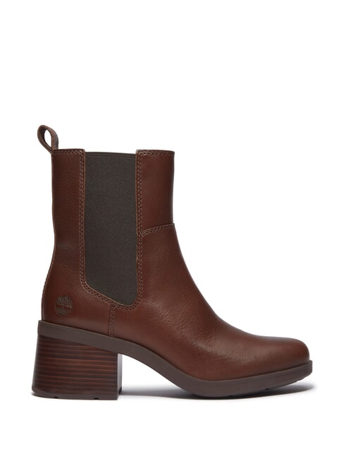 BELLEVAUX Ghete la gleznă maro închis, fibră integrală - Pantofi femei