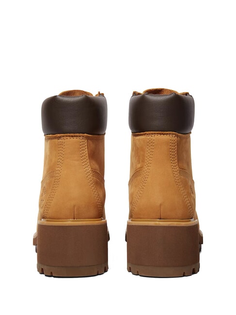 KINSLEY Ghete din piele pentru gleznă grâu - Pantofi femei