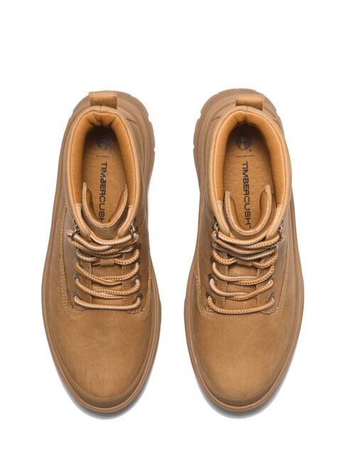 ROXIE LANE Ghete din piele pentru gleznă grâu integral - Pantofi femei