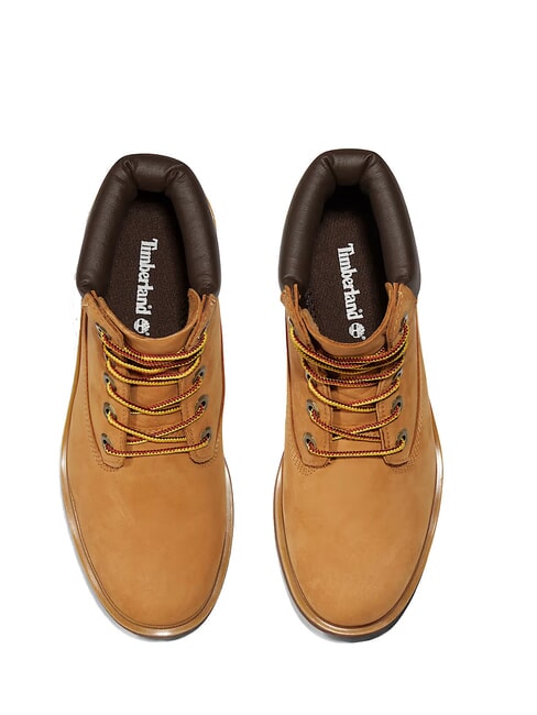 KINSLEY Ghete din piele pentru gleznă grâu - Pantofi femei