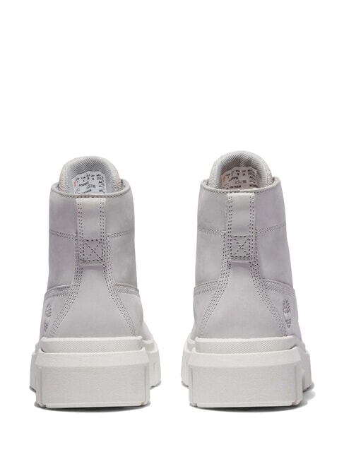 GREYFIELD Ghete din piele pentru gleznă violet cenușiu - Pantofi femei