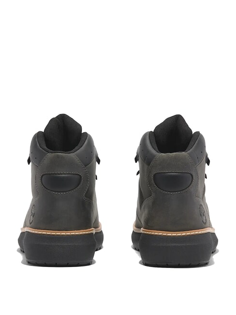 HUDSON ROAD Pantofi din piele gri închis, fibră integrală - Pantofi bărbați