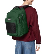 EASTPAK PINNACLE STUDY BUDDY Rucsac cu suport pentru laptop de 15,6" verde cu peri - Rucsacuri pentru școală și timp liber - 5