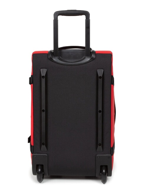 DUFFEL PACK WHEEL S Trolley mic pentru geantă de voiaj hidrofugă prelată roșie - Bagaje de mână