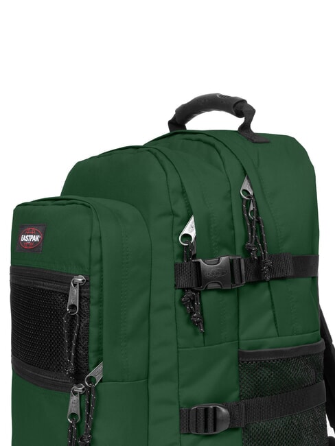 SUPLYER Rucsac pentru laptop de 15,6". verde cu peri - Rucsacuri pentru școală și timp liber