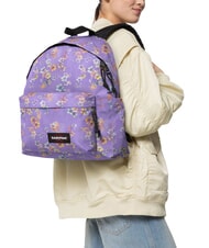 EASTPAK PADDED DAY PAK'R Rucsac pentru laptop de 14". liliac estompat de floră - Rucsacuri pentru școală și timp liber - 5