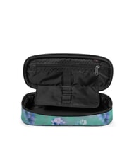 EASTPAK OVAL SINGLE Trusa de creion floră fade aqua - Penare și accesorii - 2