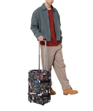 EASTPAK TRANSIT'R S x BASQUIAT Cărucior pentru bagaje de mână Basquiat Regii Egiptului 2 - Bagaje de mână - 8