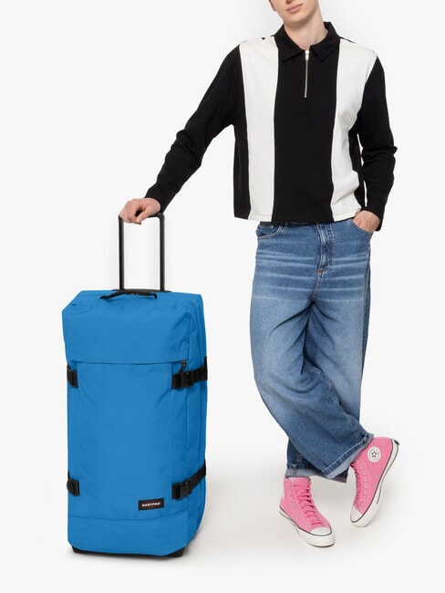 TRANVERZ L Troller mare albastru cu bule - Trolere semirigide