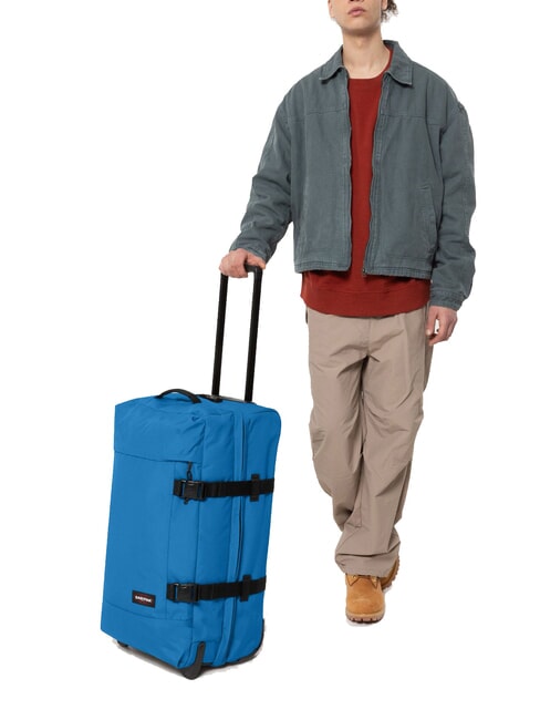 TRANVERZ M Troller mediu albastru cu bule - Trolere semirigide