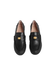 COCCINELLE C-PENNY LOAFER Mocasini din piele netedă negru - Pantofi femei - 3