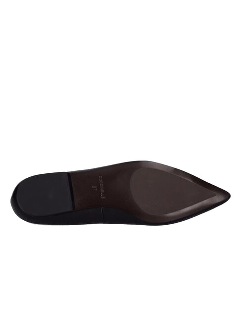 C-ME SMOOTH Balerini din piele netedă negru - Pantofi femei