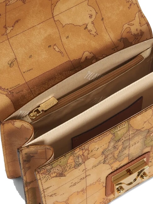 GEO CLASSIC Geantă mică de umăr NATURAL - Genți femei