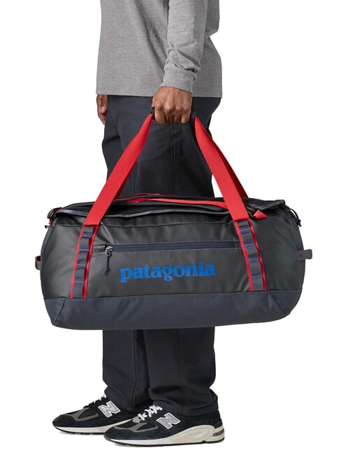 BLACK HOLE Geanta rucsac de voiaj de 55 l albastru mocnit cu amanită roșie - Genți de voiaj