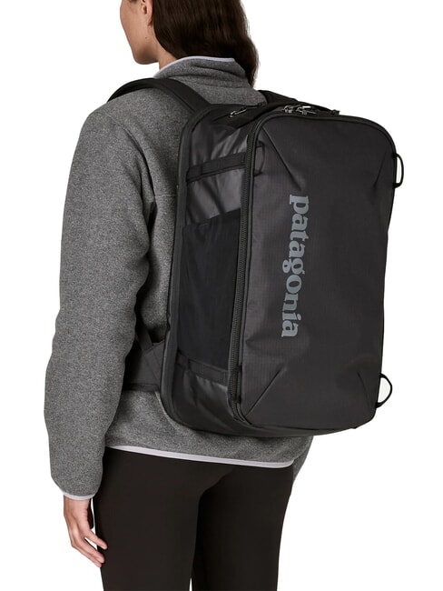 BLACK HOLE&reg; Mini MLC&trade; Rucsac transformabil &icirc;ntr-o geantă duffle de 30L negru cu negru - Rucsacuri pentru școală și timp liber