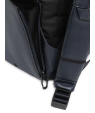 PIQUADRO RUSSEL Rucsac din piele pentru laptop de 15,6" albastru - Rucsacuri pentru laptop - 3