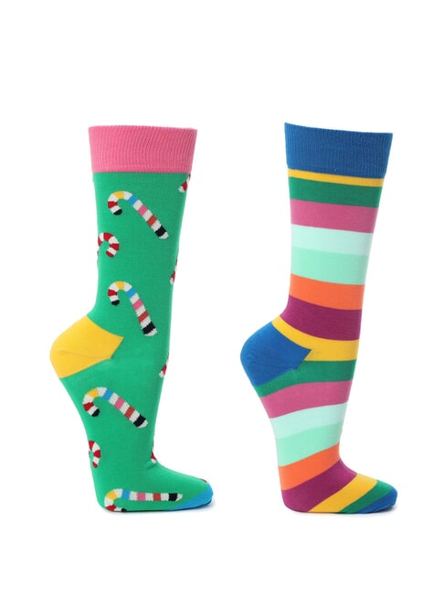 CHRISTMAS CRACKER Set cadou cu 2 perechi de șosete 7302 - Șosete pentru bărbați