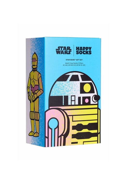 STAR WARS Set cadou de 3 perechi de șosete negru - Șosete pentru bărbați