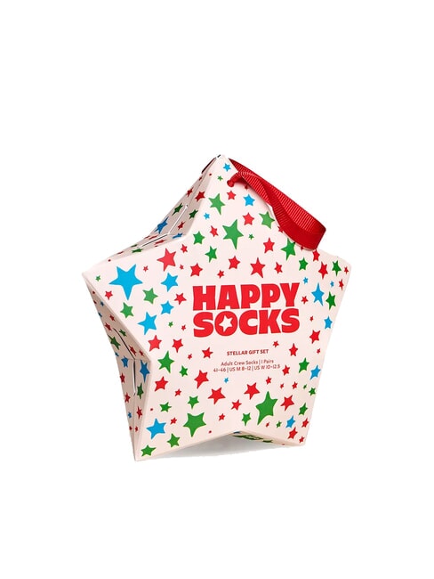 STELLAR Set cadou cu 1 pereche de șosete alb - Șosete de damă