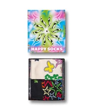 HAPPY SOCKS SPINNING WHEEL Set cadou cu 2 perechi de șosete alb - Șosete de damă - 4