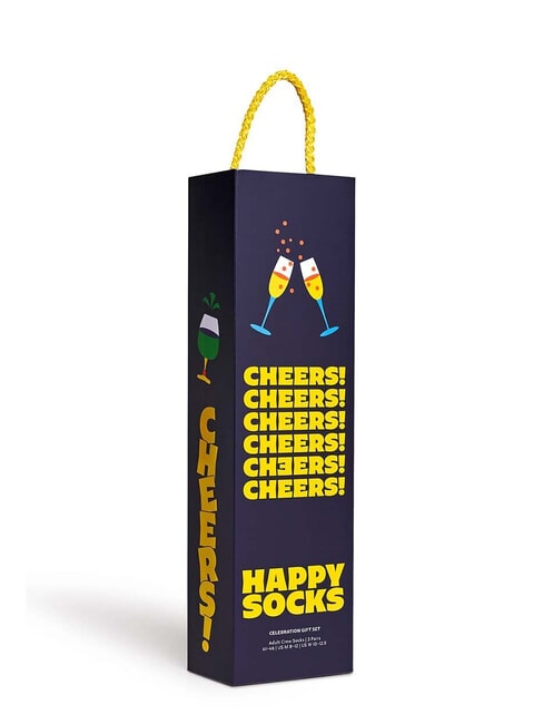 CELEBRATIONS Set cadou de 3 perechi de șosete negru - Șosete pentru bărbați