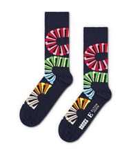 HAPPY SOCKS ELTON JOHN Set cadou de 6 perechi de șosete galben - Șosete pentru bărbați - 6