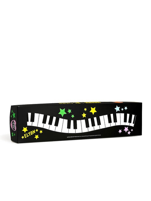 ELTON JOHN Set cadou de 6 perechi de șosete galben - Șosete pentru bărbați