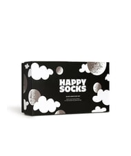 HAPPY SOCKS BLACK AND WHITE Set cadou de 3 perechi de șosete negru - Șosete pentru bărbați - 5
